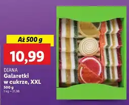 Lidl Cukierki Diana Galaretki w cukrze XXL oferta