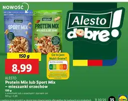 Lidl Mieszanki orzechów Protein Mix/Sport Mix Alesto oferta