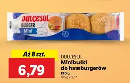 Lidl Minibułki do hamburgerów Dulcesol oferta