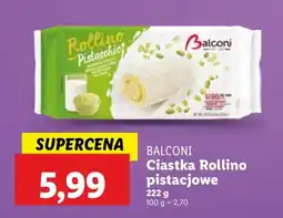 Lidl Ciastka Rollino pistacjowe Balconi oferta