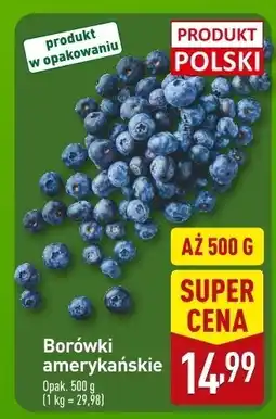 ALDI Borówki amerykańskie Aldi oferta