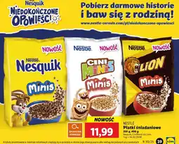Lidl Płatki śniadaniowe Nesquik Nestlé oferta