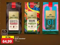 Lidl Kawa ziarnista Jacobs Barista Espresso Italiano oferta