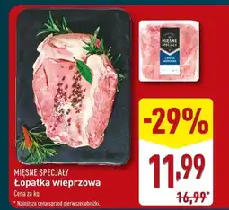 ALDI Łopatka wieprzowa Mięsne Specjały oferta