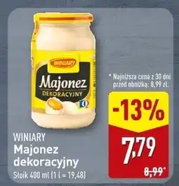 ALDI Majonez dekoracyjny Winiary oferta
