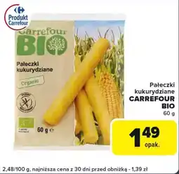 Globi Pałeczki kukurydziane CARREFOUR BIO oferta