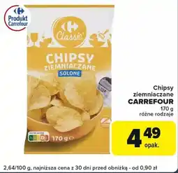 Globi Chipsy ziemniaczane CARREFOUR oferta
