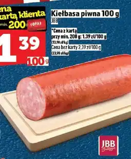 Topaz Kiełbasa piwna JBB oferta