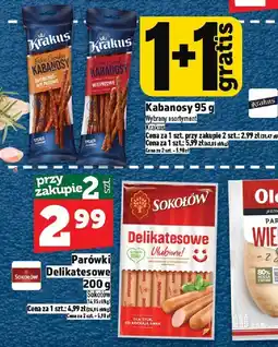 Topaz Parówki Delikatesowe Sokołów oferta