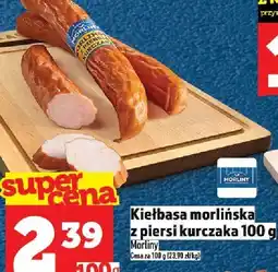 Topaz Kiełbasa morlińska z piersi kurczaka Morliny oferta