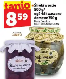 Topaz Ogórki kwaszone domowe Bracia Zawidzcy oferta