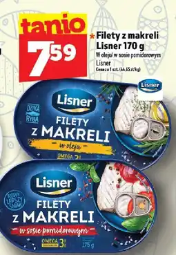 Topaz Filety z makreli Lisner oferta