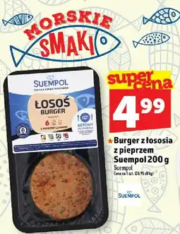 Topaz Burger z łososia z pieprzem Suempol oferta