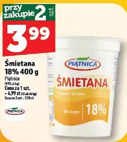 Topaz Śmietana 18% Piątnica oferta