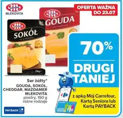 Carrefour Ser żółty Mlekovita oferta