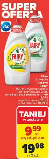 Carrefour Płyn do mycia naczyń Fairy oferta