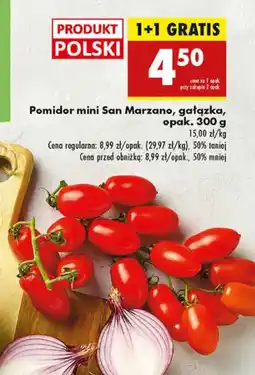 Biedronka Pomidor mini San Marzano gałązka oferta