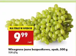 Biedronka Winogrono jasne bezpestkowe Biedronka oferta