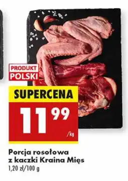 Biedronka Porcja rosołowa z kaczki Kraina Mięs oferta
