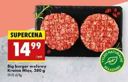 Biedronka Burger wołowy Kraina Mięs oferta