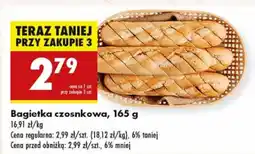 Biedronka Bagietka czosnkowa Biedronka oferta