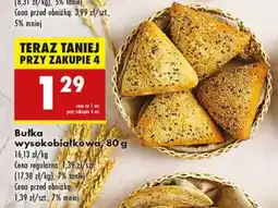 Biedronka Bułka wysokobiałkowa Biedronka oferta