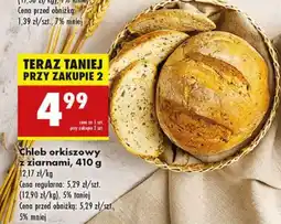 Biedronka Chleb orkiszowy z ziarnami Biedronka oferta
