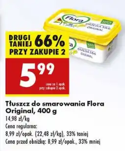 Biedronka Tłuszcz do smarowania Flora Original oferta