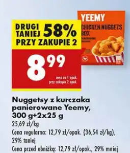 Biedronka Nuggetsy z kurczaka panierowane Yeemy oferta