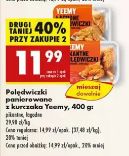 Biedronka Polędwiczki panierowane z kurczaka Yeemy oferta
