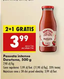 Biedronka Passata intenso Dawtona oferta