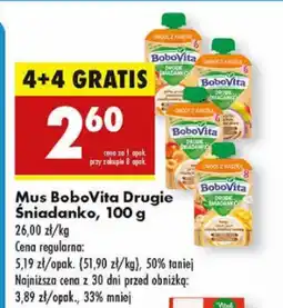 Biedronka Mus BoboVita Drugie Śniadanko oferta