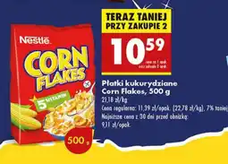 Biedronka Płatki kukurydziane Corn Flakes Nestle oferta
