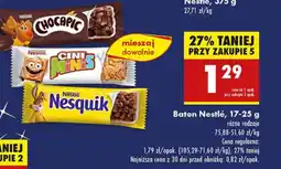 Biedronka Baton Nestle różne rodzaje oferta
