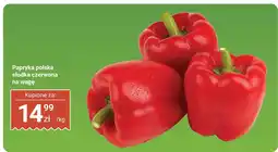 Biedronka Papryka polska słodka czerwona na wagę Biedronka oferta