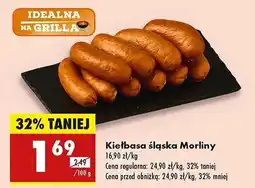 Biedronka Kiełbasa śląska Morliny oferta