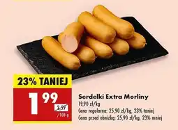 Biedronka Serdelki Extra Morliny oferta
