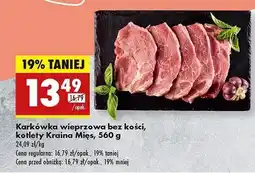 Biedronka Karkówka wieprzowa bez kości Kraina Mięs oferta
