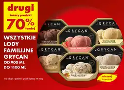 Biedronka Lody familijne Grycan oferta