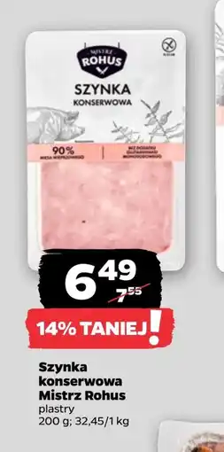 Netto Szynka Mistrz Rohus oferta