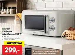 Lidl Bergner Kuchenka mikrofalowa, 700 W oferta