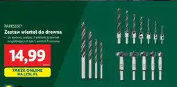 Lidl PARKSIDE Zestaw wierteł do drewna oferta