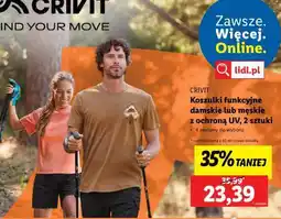 Lidl CRIVIT Koszulki funkcyjne oferta