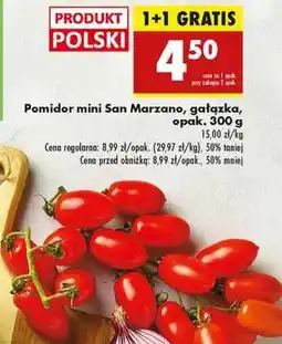 Biedronka Pomidor mini San Marzano, gałązka, opak. 300 g oferta