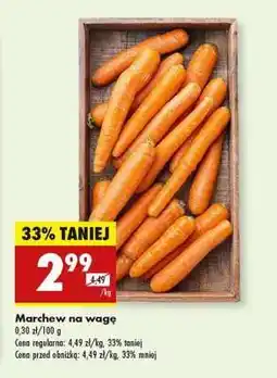 Biedronka marchew na wage oferta