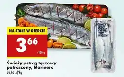 Biedronka Świeży pstrąg tęczowy patroszony Marinero oferta