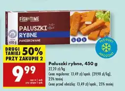 Biedronka Paluszki rybne 450 g oferta