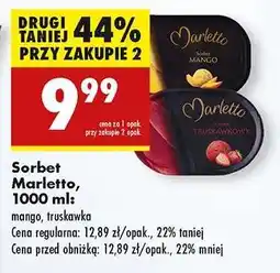 Biedronka Sorbet Marletto, 1000 ml oferta