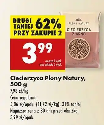 Biedronka Ciecierzyca Plony Natury, 500 g oferta