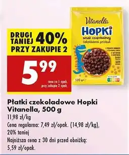 Biedronka Płatki czekoladowe Hopki Vitanella 500 g oferta